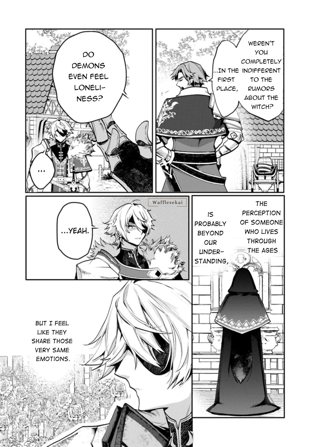 Mandragora tte Baretara Toubatsu desu ka?: Hana no Majo no Hohoemi wa Kanchigai no Tane o Maku Chapter 6.1 page 13 - 