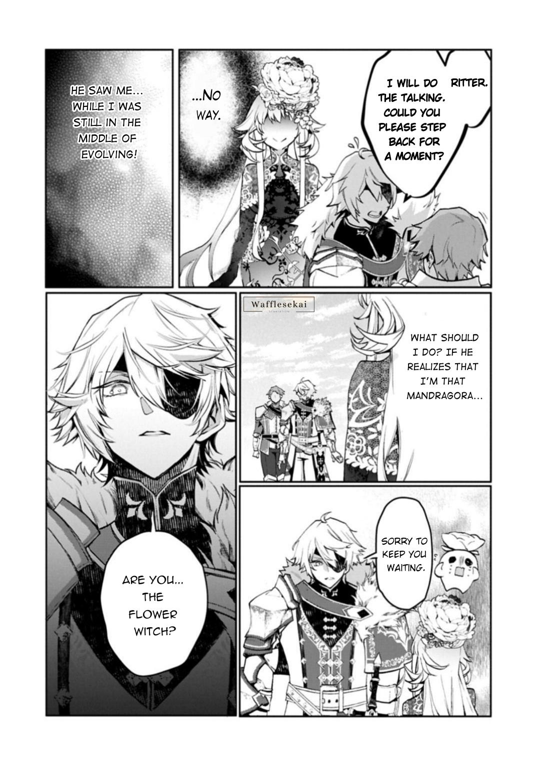 Mandragora tte Baretara Toubatsu desu ka?: Hana no Majo no Hohoemi wa Kanchigai no Tane o Maku Chapter 6.2 page 10 - 