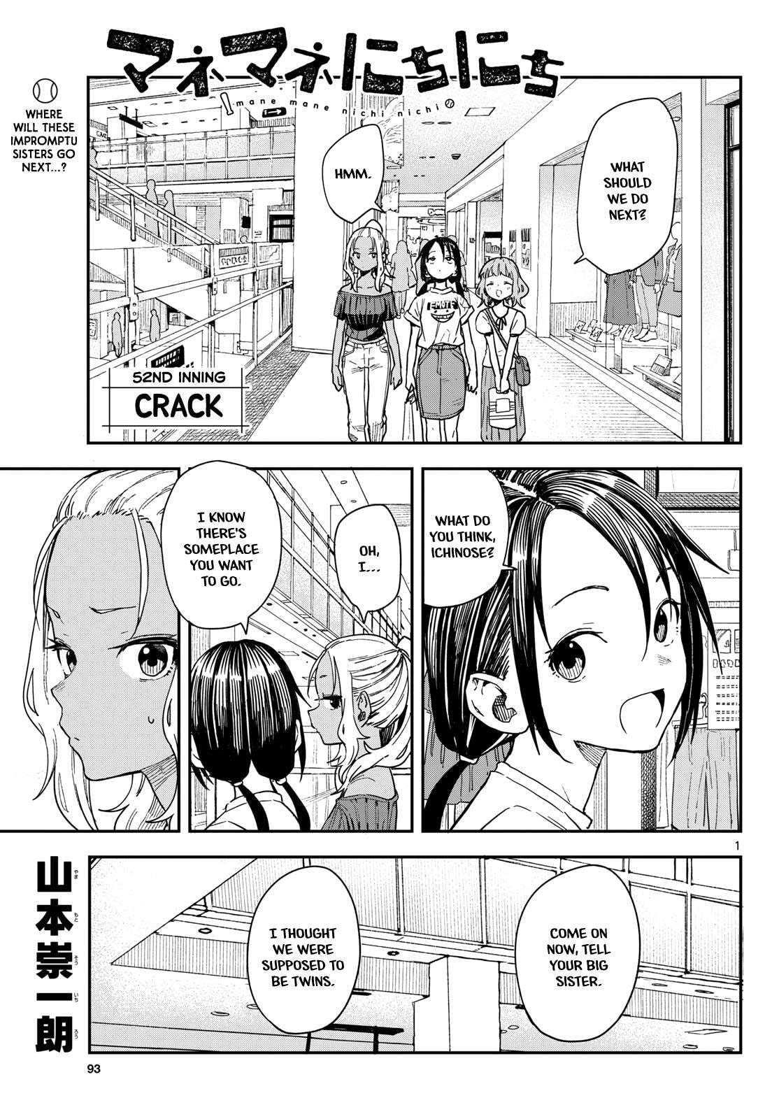 Mane Mane Nichi Nichi Chapter 52 page 1 - 