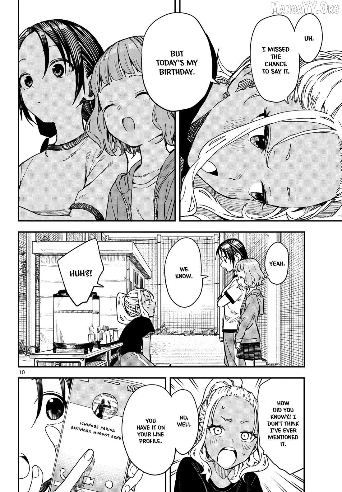 Mane Mane Nichi Nichi Chapter 57 page 10 - 