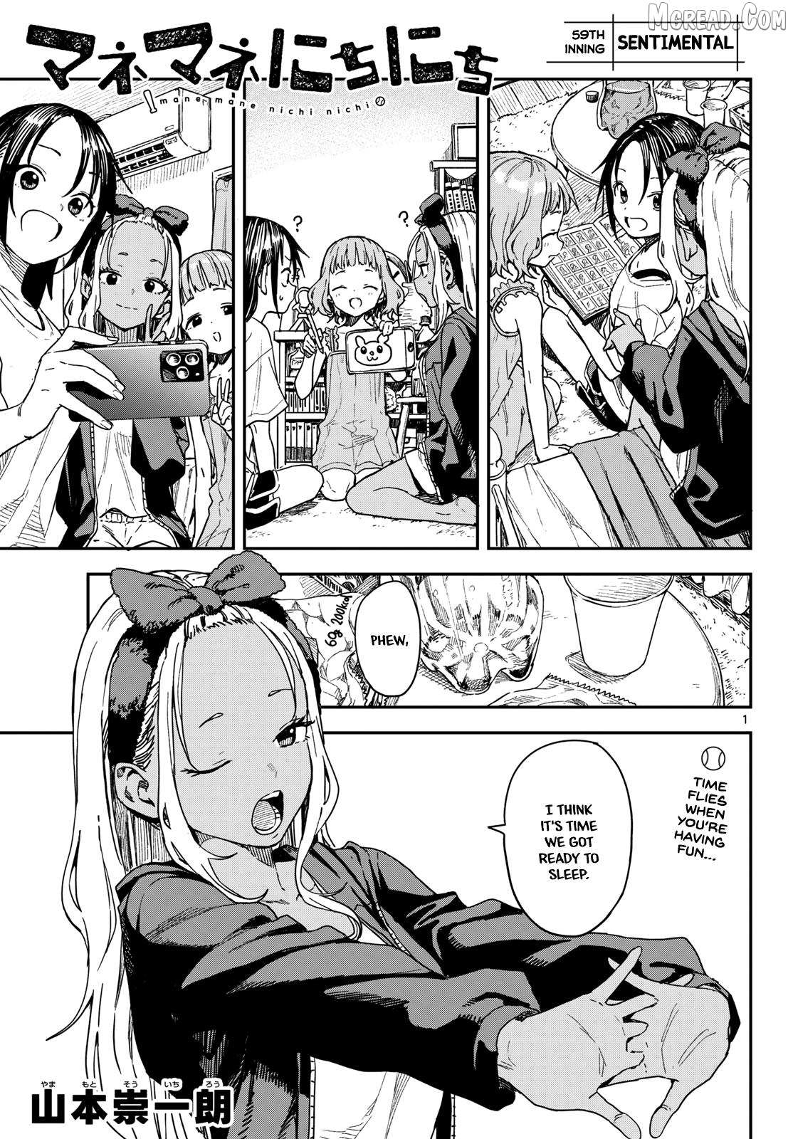 Mane Mane Nichi Nichi Chapter 59 page 1 - 