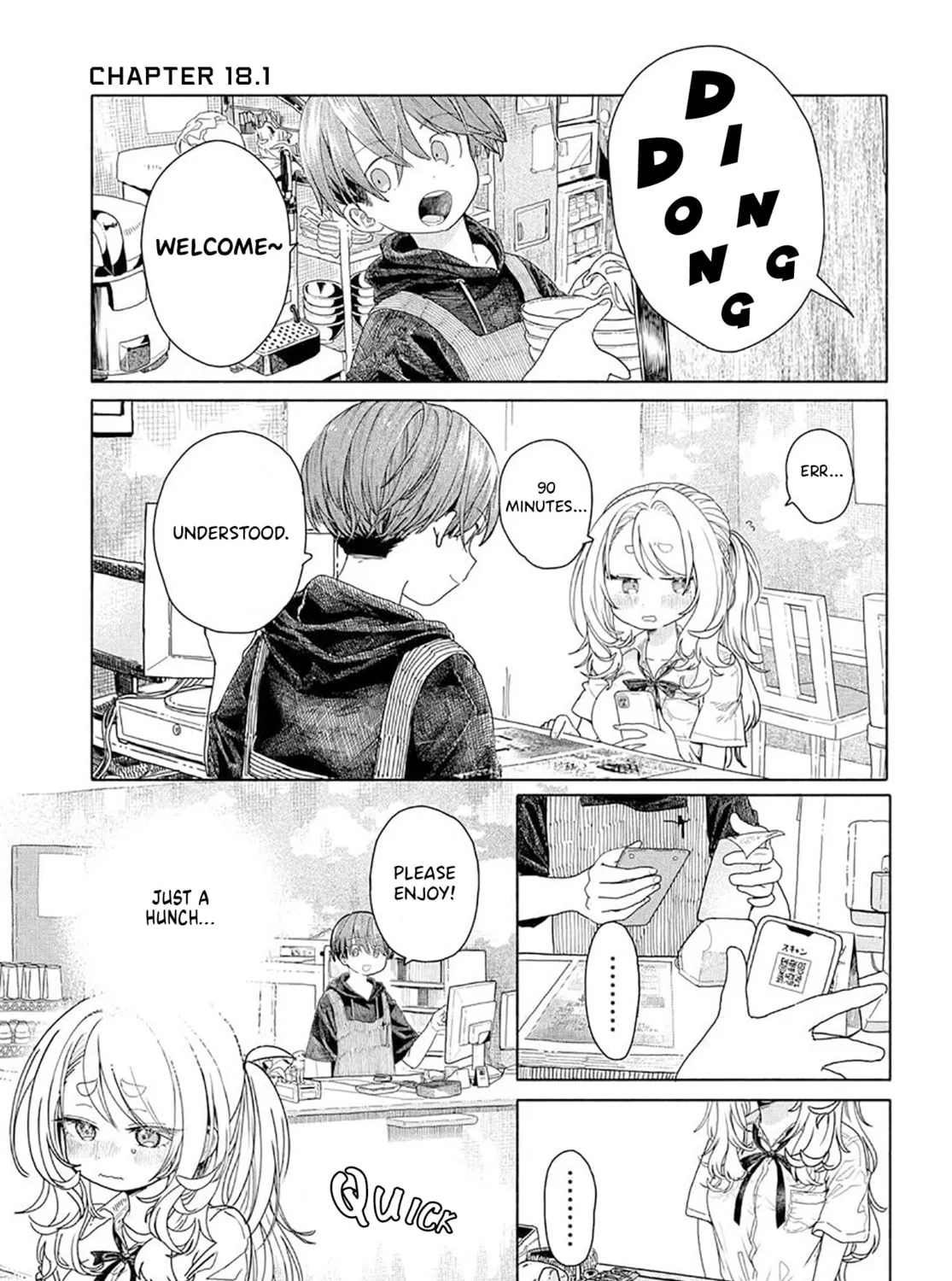 Mankitsu Shitai Jouren-san Chapter 18.1 page 1 - 