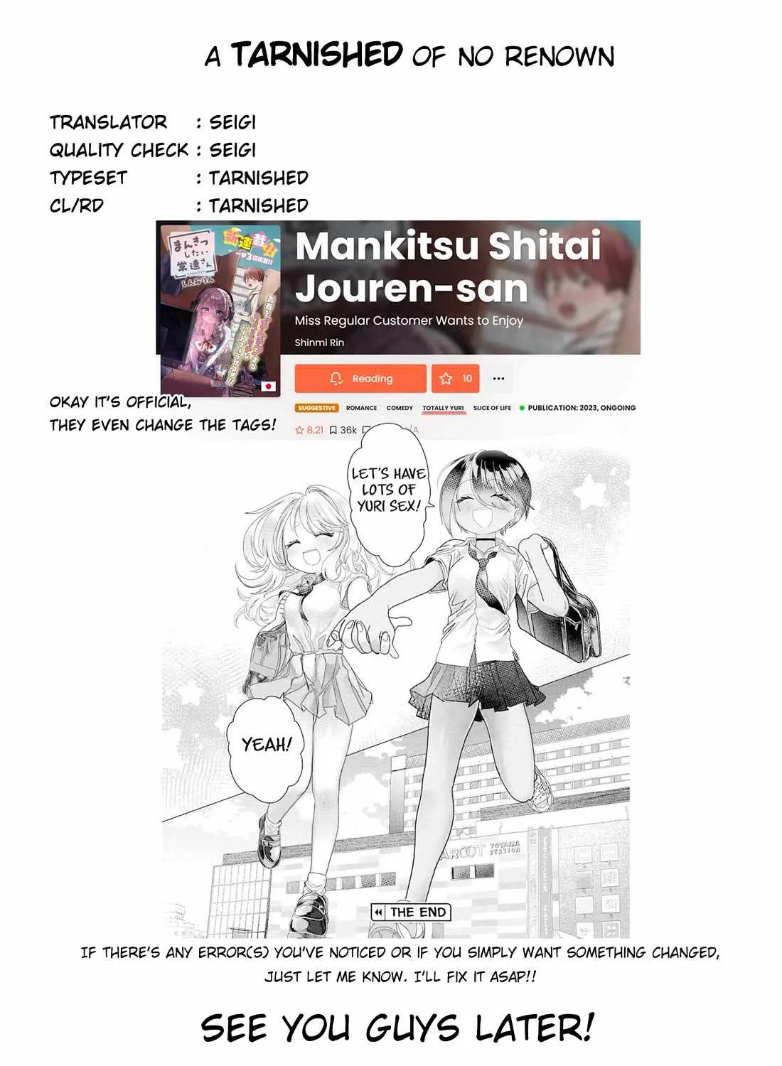 Mankitsu Shitai Jouren-san Chapter 25 page 18 - 