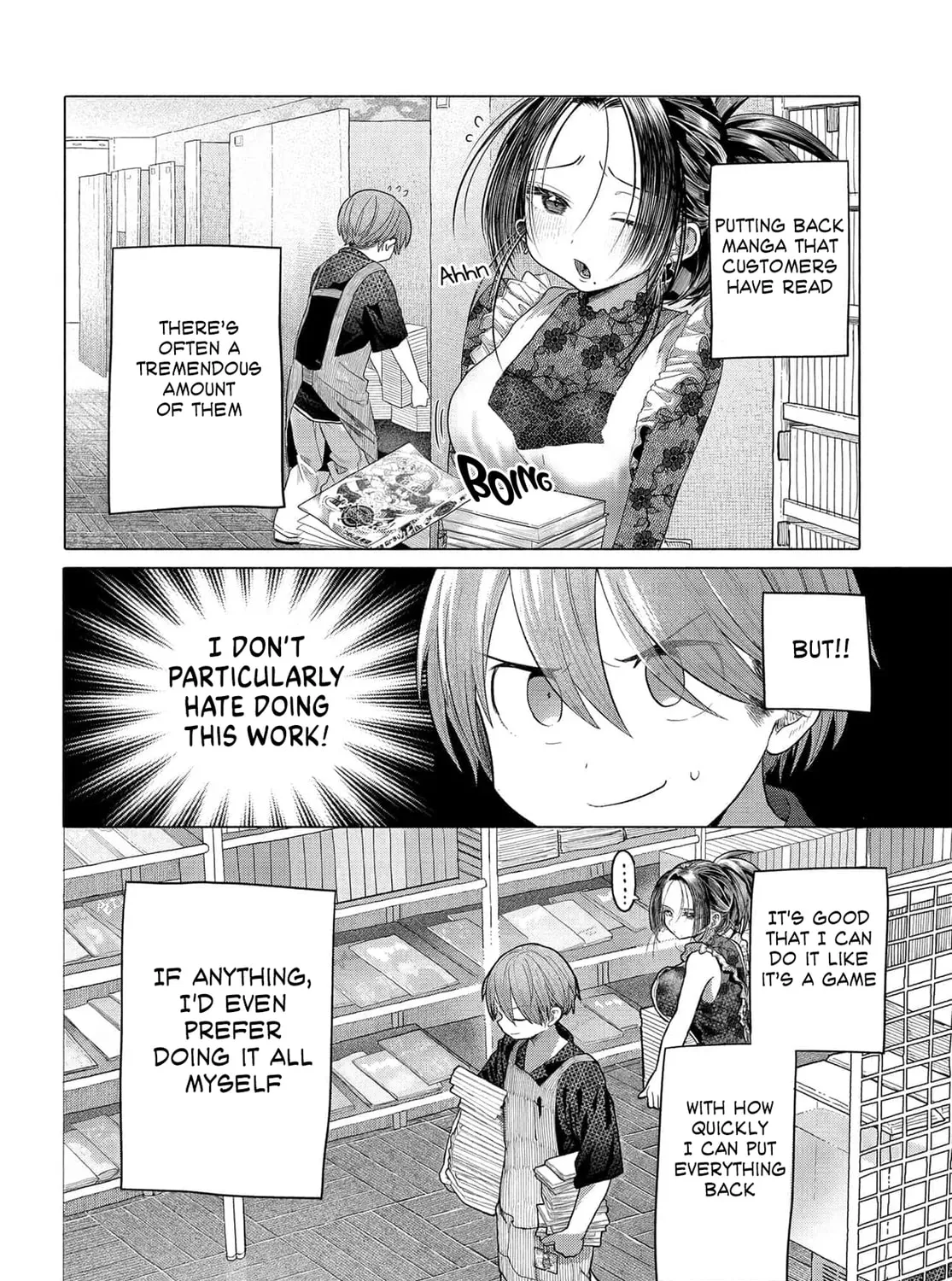 Mankitsu Shitai Jouren-san Chapter 36.1 page 3 - 