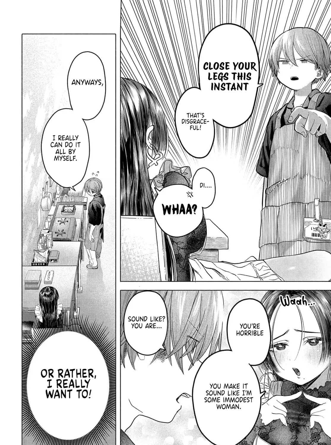 Mankitsu Shitai Jouren-san Chapter 36.1 page 7 - 