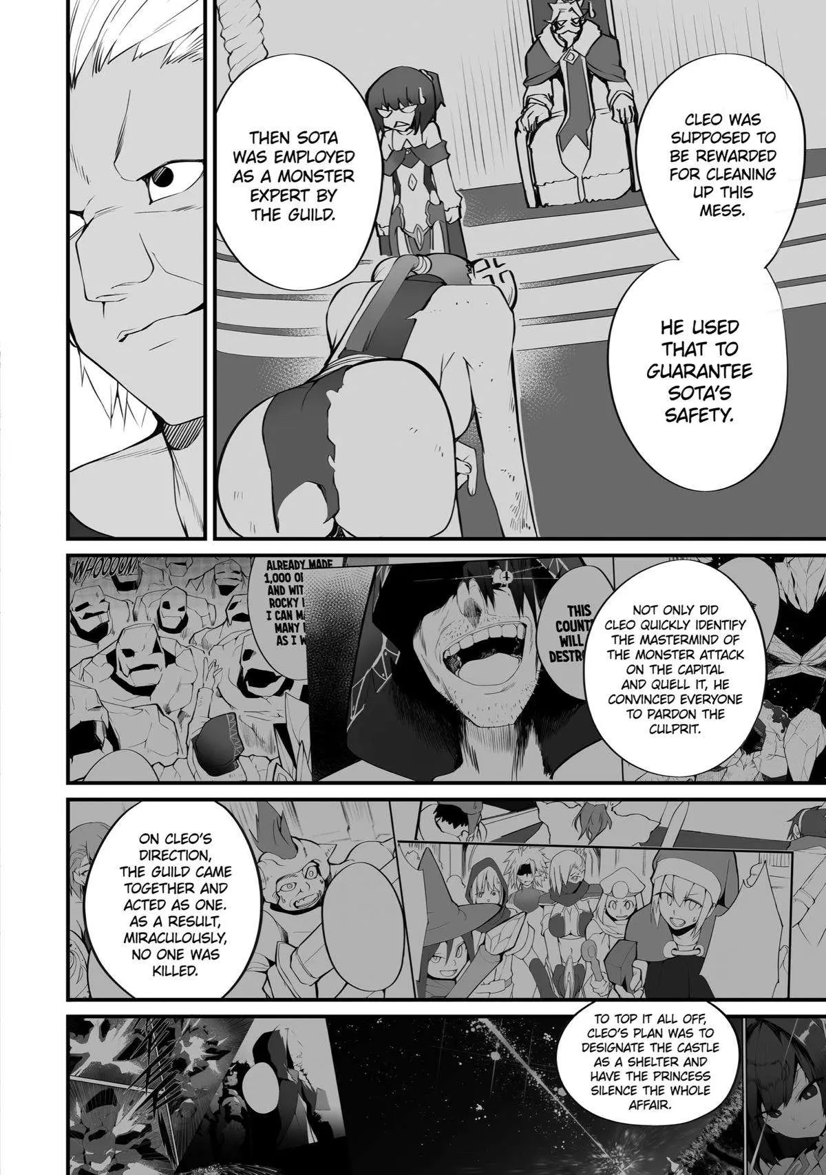 Mannen 2-idakara to Kandousareta Shounen, Mujikaku ni Musou suru Chapter 13 page 44 - 
