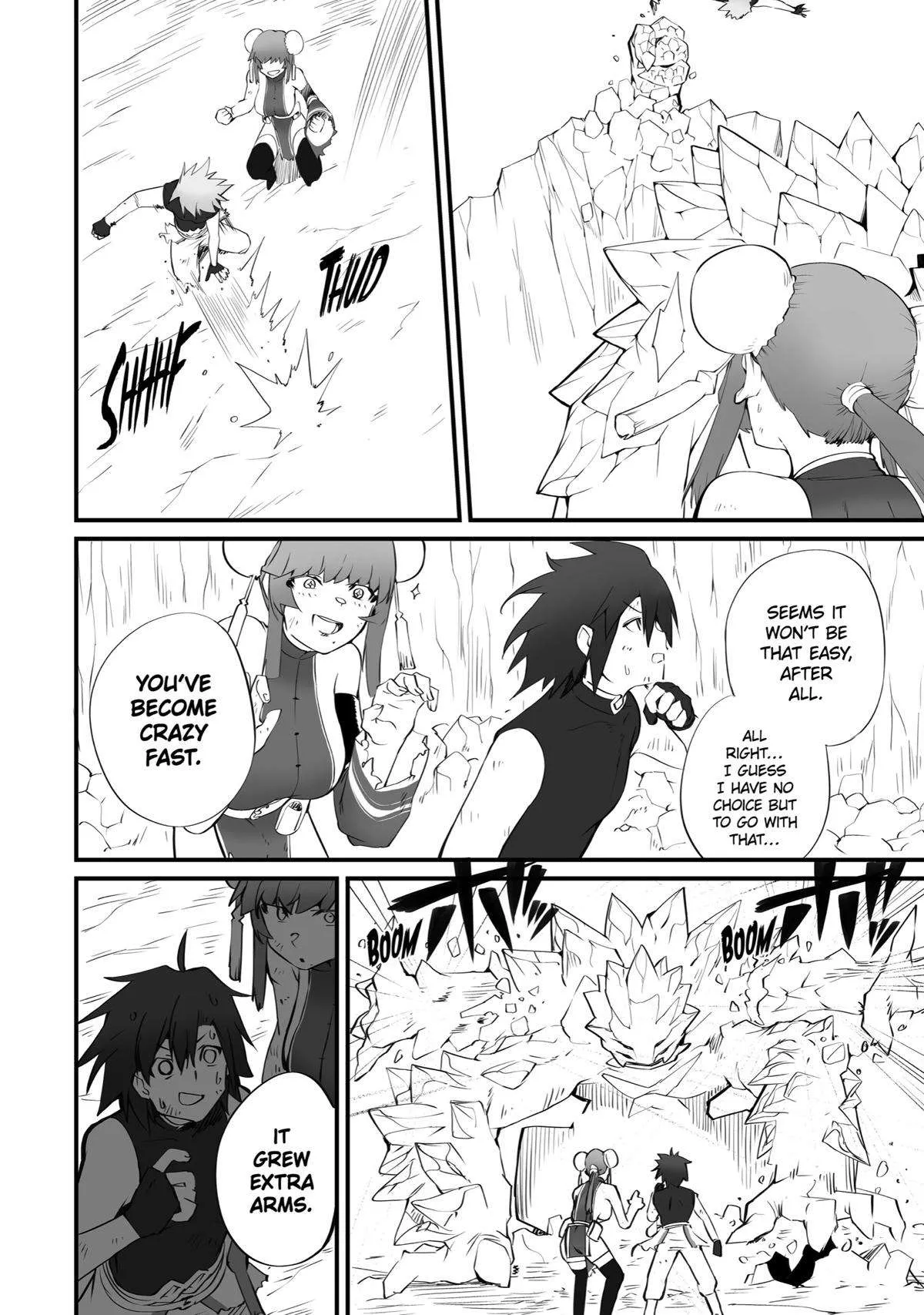 Mannen 2-idakara to Kandousareta Shounen, Mujikaku ni Musou suru Chapter 13 page 6 - 