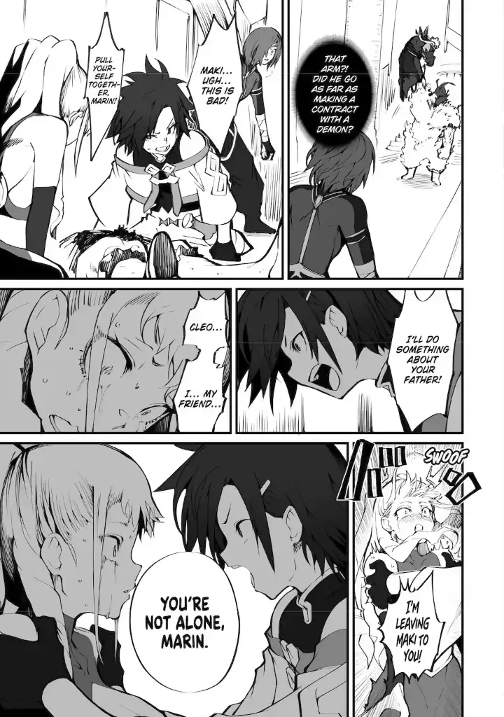 Mannen 2-idakara to Kandousareta Shounen, Mujikaku ni Musou suru Chapter 21.1 page 9 - 