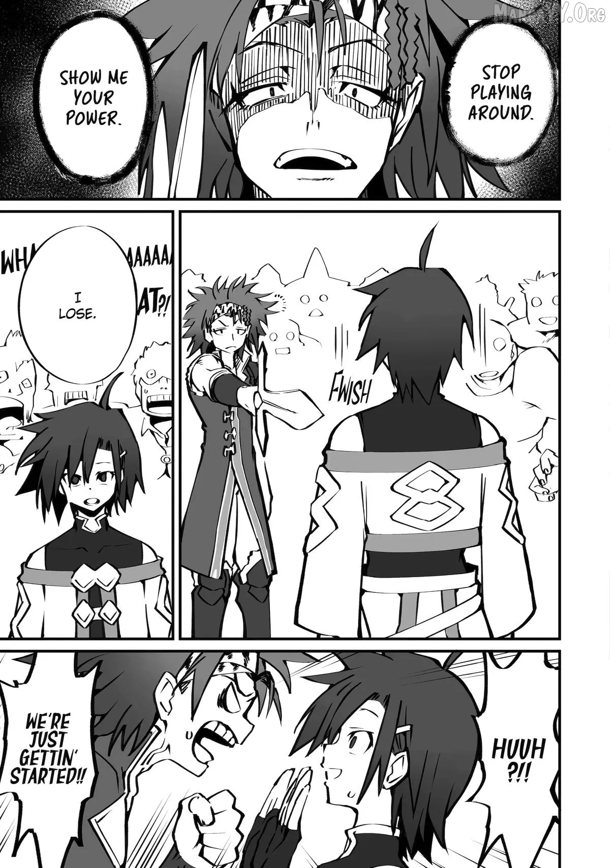Mannen 2-idakara to Kandousareta Shounen, Mujikaku ni Musou suru Chapter 23 page 19 - 