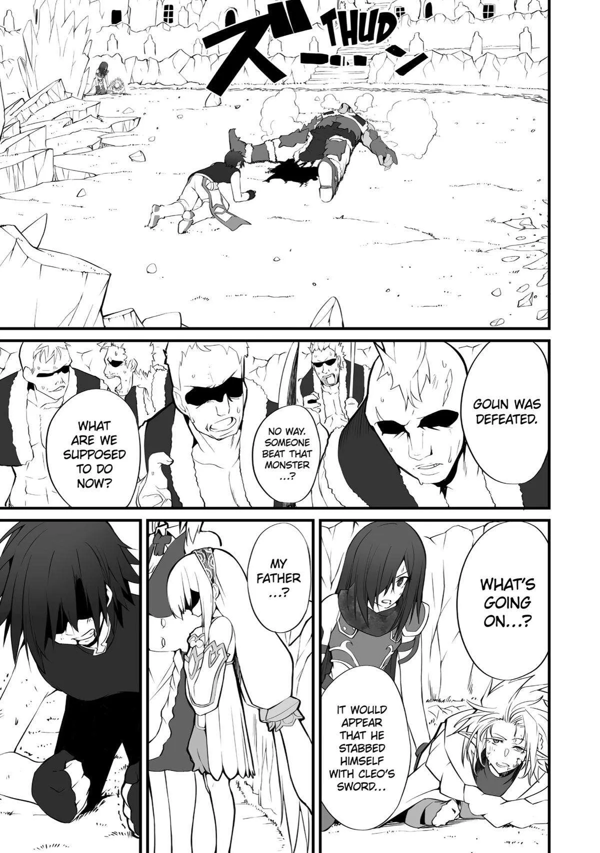 Mannen 2-idakara to Kandousareta Shounen, Mujikaku ni Musou suru Chapter 6 page 34 - 