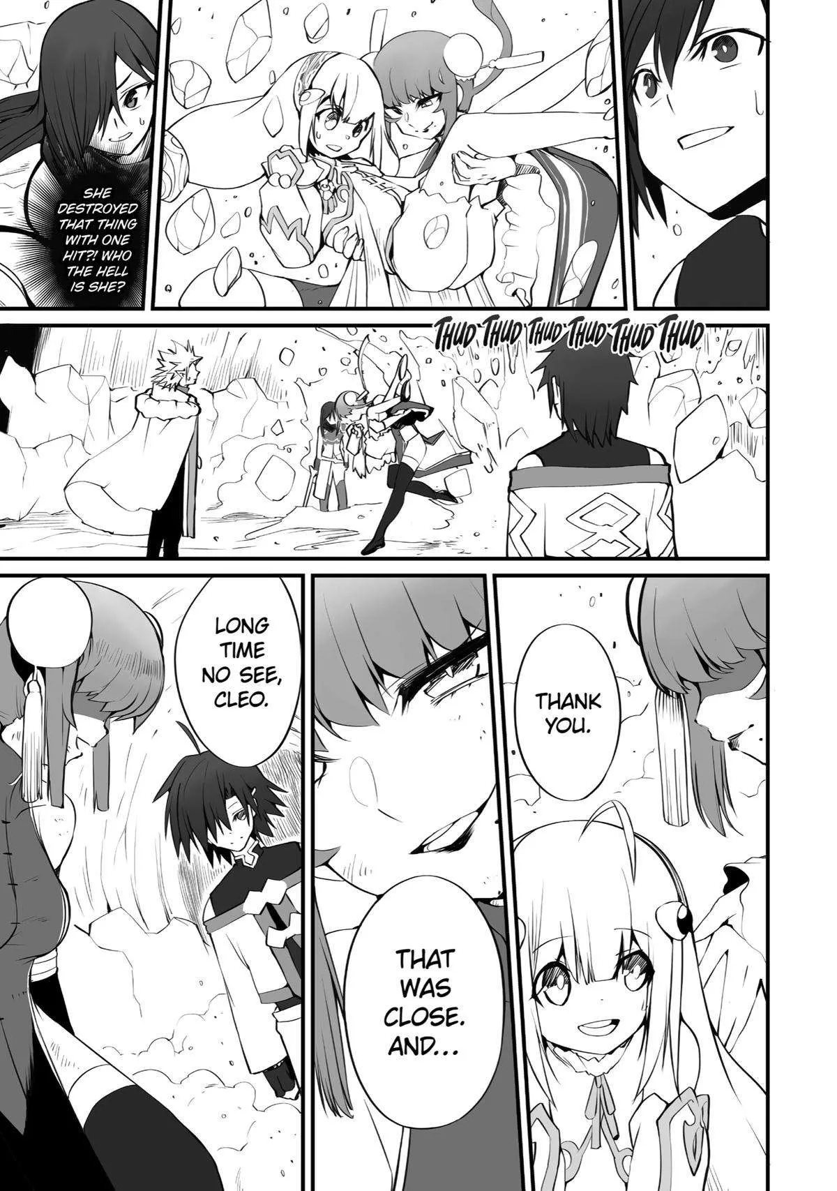 Mannen 2-idakara to Kandousareta Shounen, Mujikaku ni Musou suru Chapter 9 page 7 - 