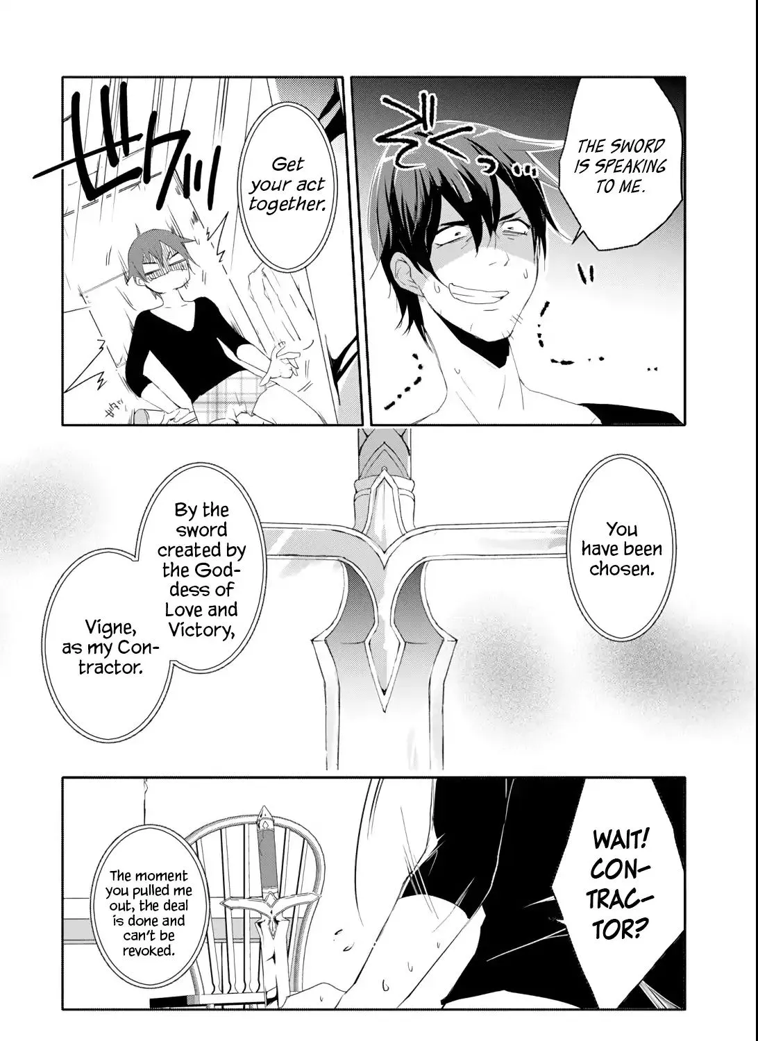 Mannen D-rank No Chuunen Boukensha, Yotta Ikioi De Densetsu No Ken Wo Hikkonuku Chapter 1 page 35 - 