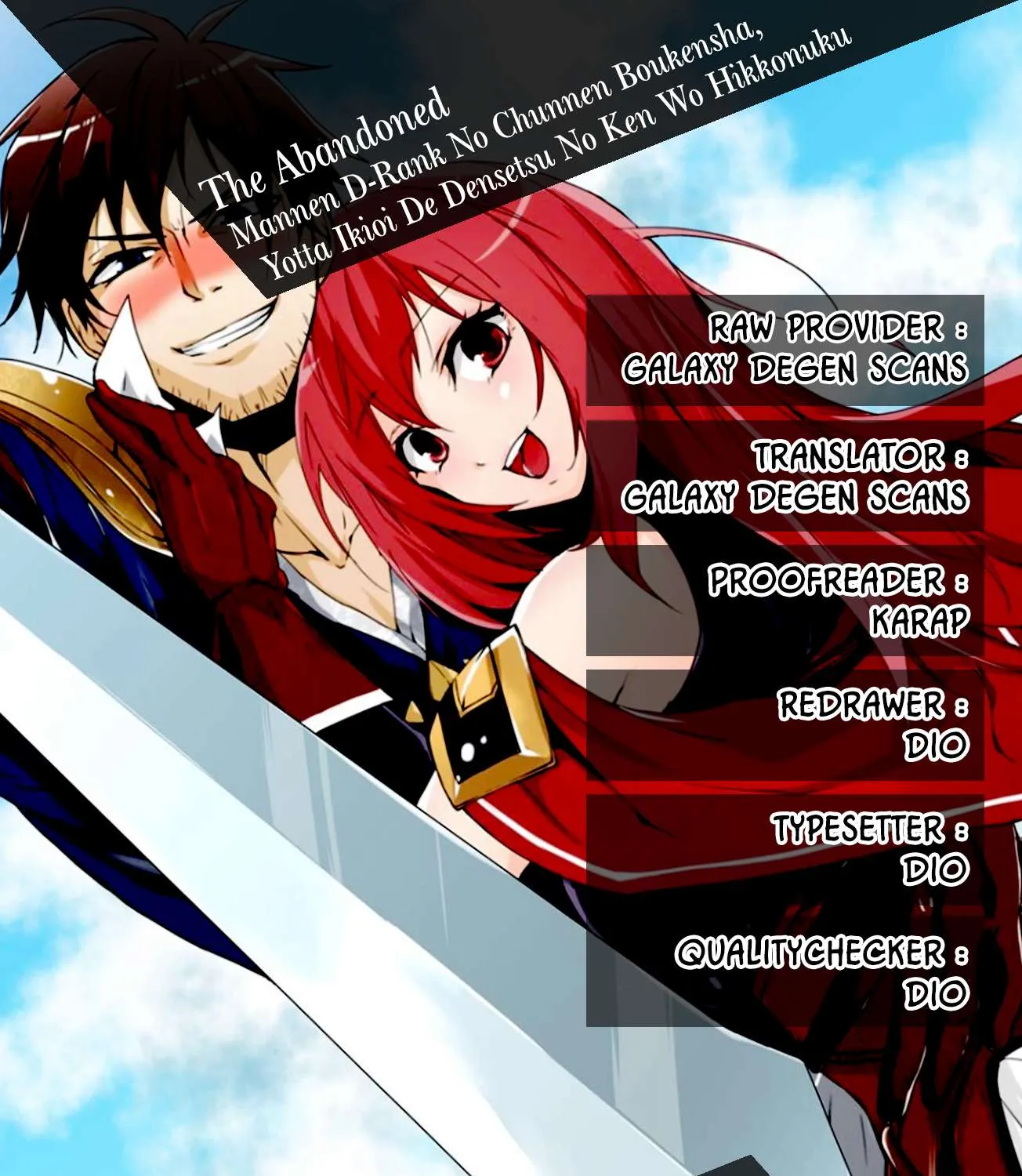 Mannen D-rank No Chuunen Boukensha, Yotta Ikioi De Densetsu No Ken Wo Hikkonuku Chapter 10 page 1 - 