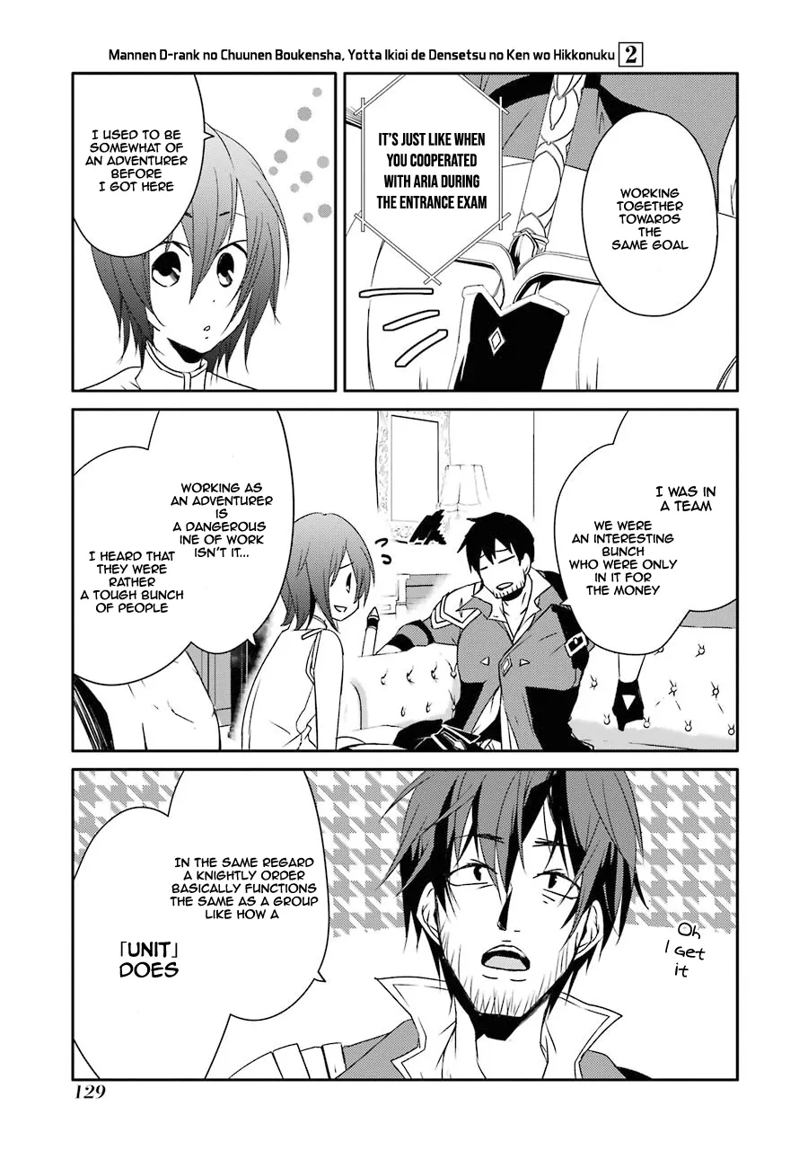 Mannen D-rank No Chuunen Boukensha, Yotta Ikioi De Densetsu No Ken Wo Hikkonuku Chapter 13 page 16 - 
