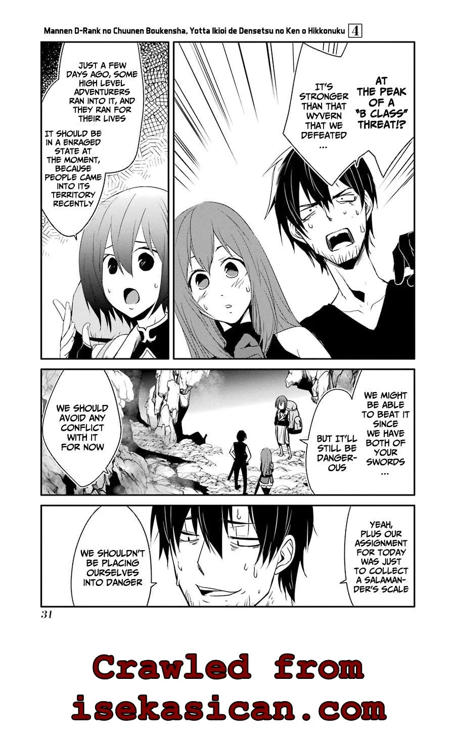Mannen D-rank No Chuunen Boukensha, Yotta Ikioi De Densetsu No Ken Wo Hikkonuku Chapter 19 page 29 - 