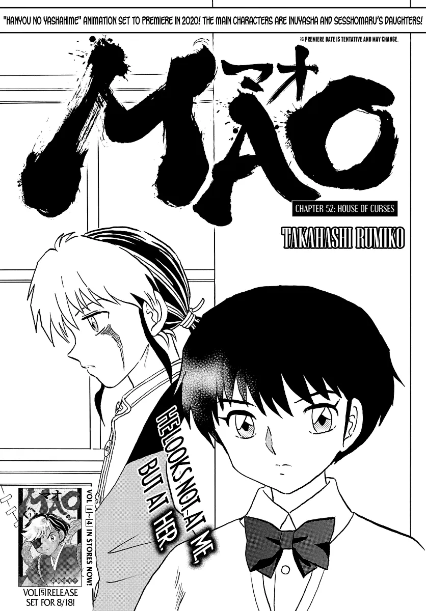 Mao  Manga Chapter 52 page 1 - 