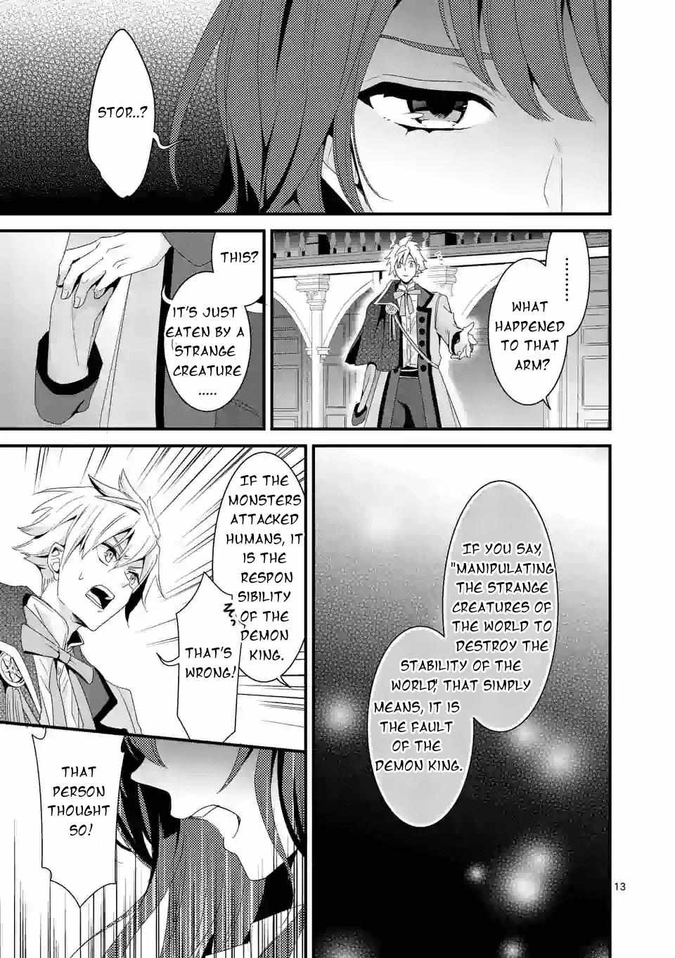 Maou no Migiude ni Nattanode Gensaku Kaiaku Shimasu Chapter 12.1 page 14 - 