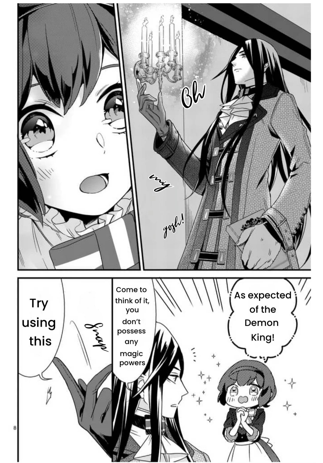 Maou no Migiude ni Nattanode Gensaku Kaiaku Shimasu Chapter 3.1 page 9 - 