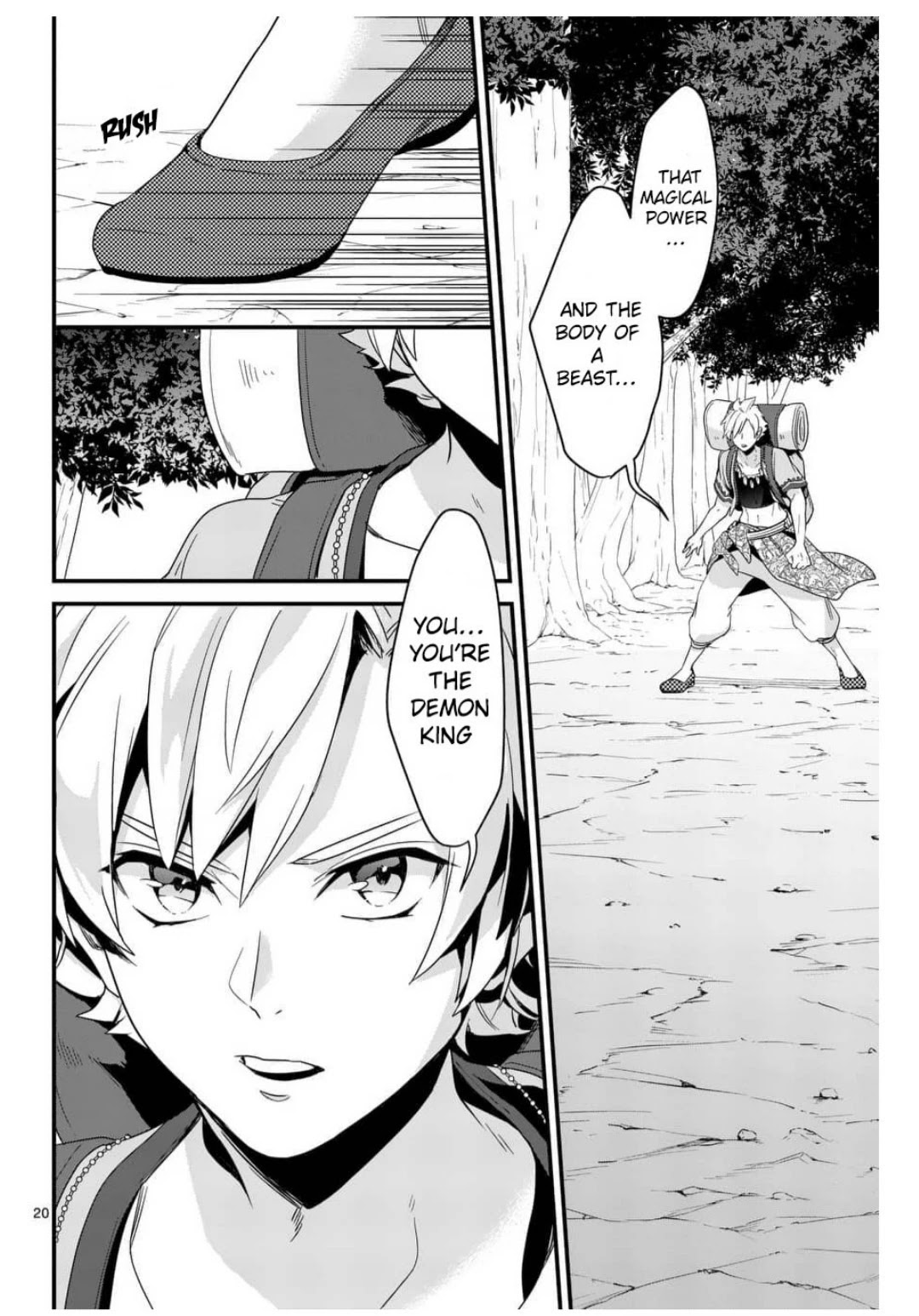 Maou no Migiude ni Nattanode Gensaku Kaiaku Shimasu Chapter 4.1 page 21 - 