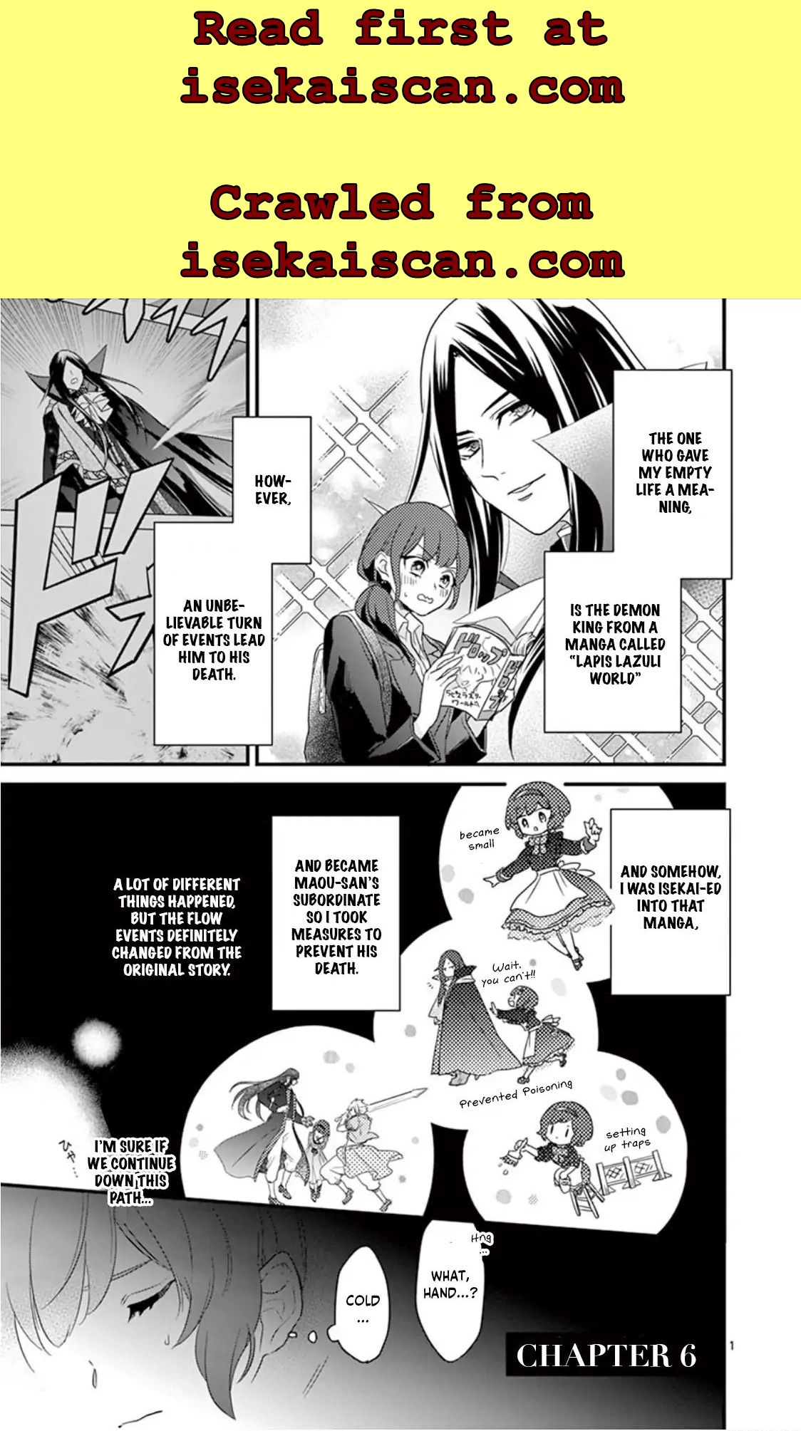 Maou no Migiude ni Nattanode Gensaku Kaiaku Shimasu Chapter 6.1 page 5 - 