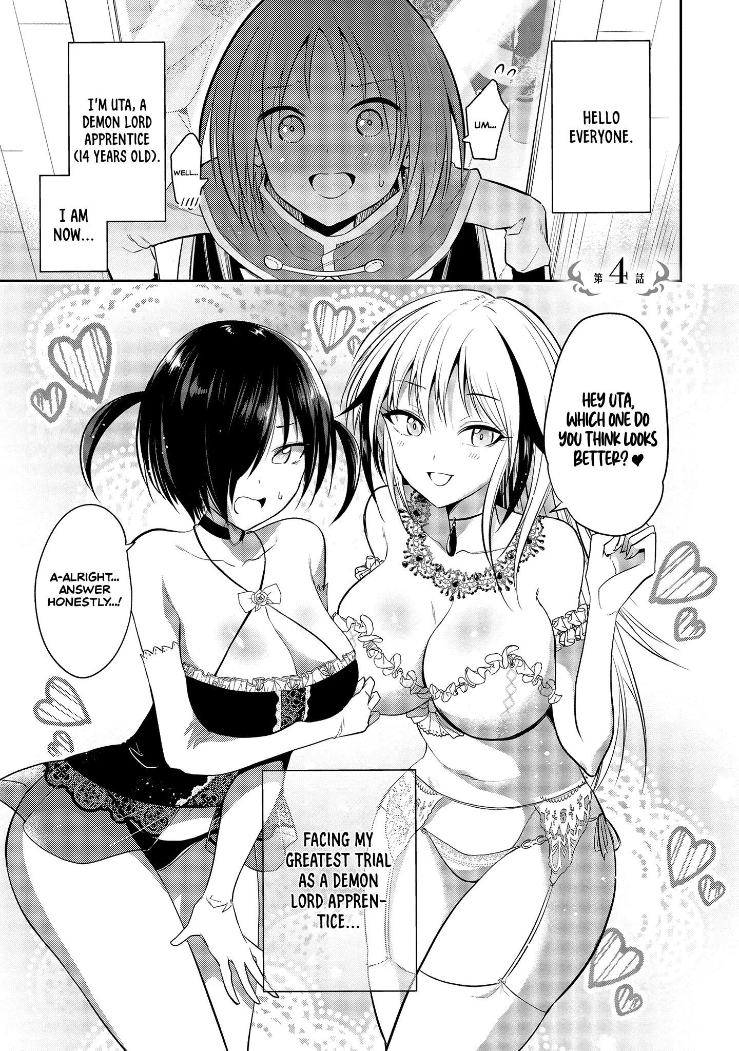 Maou no Musume-Tachi to Maguwaeba Tsuyoku Narerutte Hontou Desuka? Chapter 4 page 3 - 