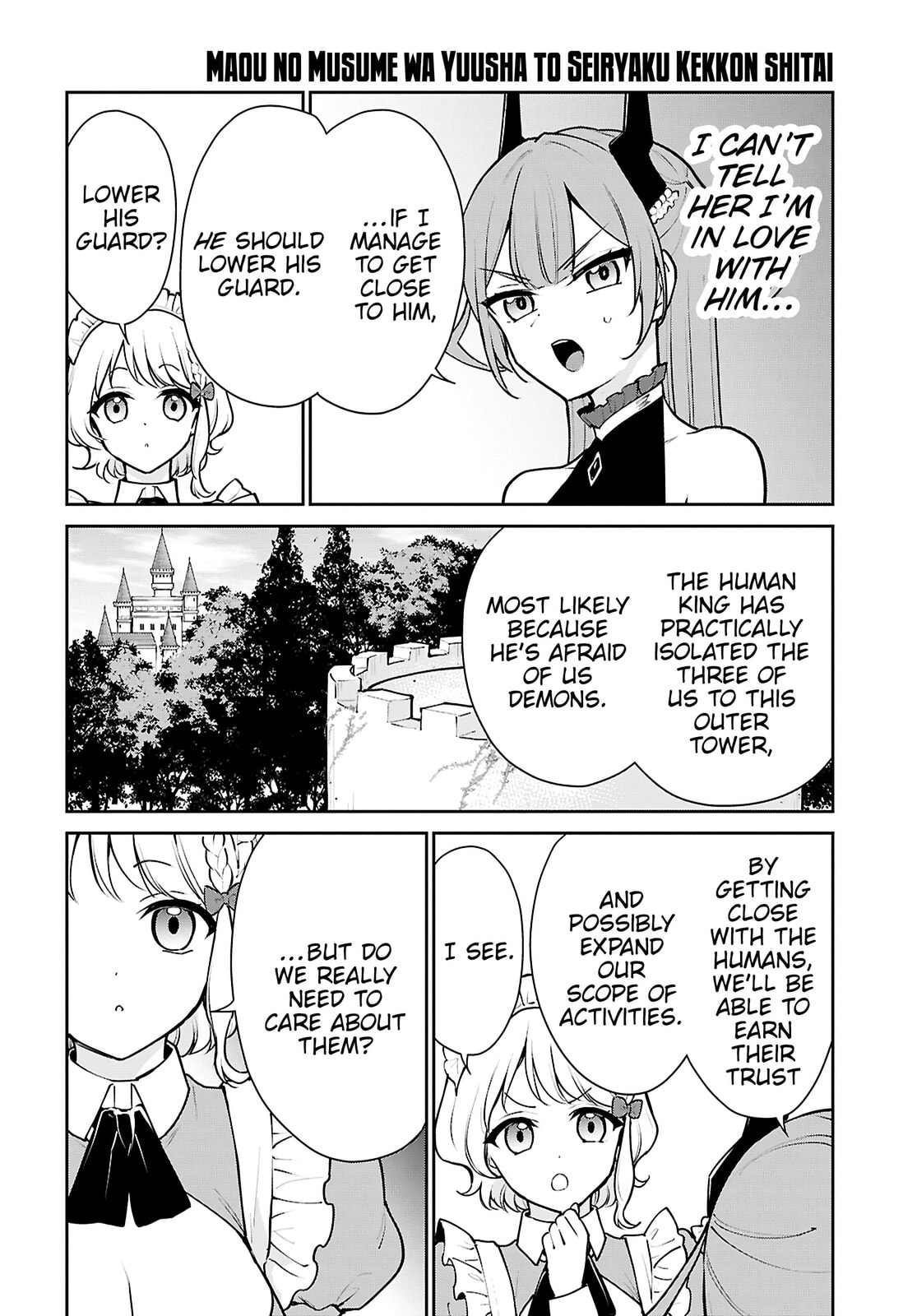 Maou no Musume wa Yuusha to Seiryaku Kekkon shitai Chapter 2 page 23 - 