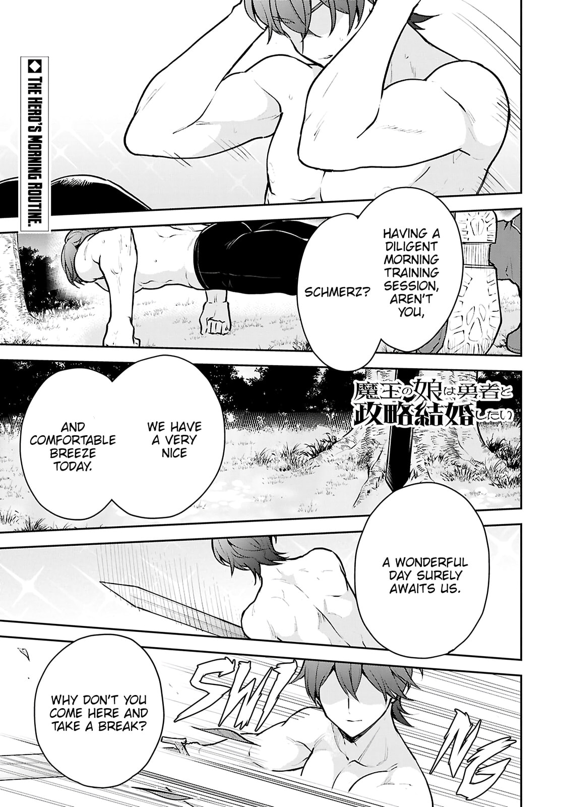 Maou no Musume wa Yuusha to Seiryaku Kekkon shitai Chapter 3 page 2 - 