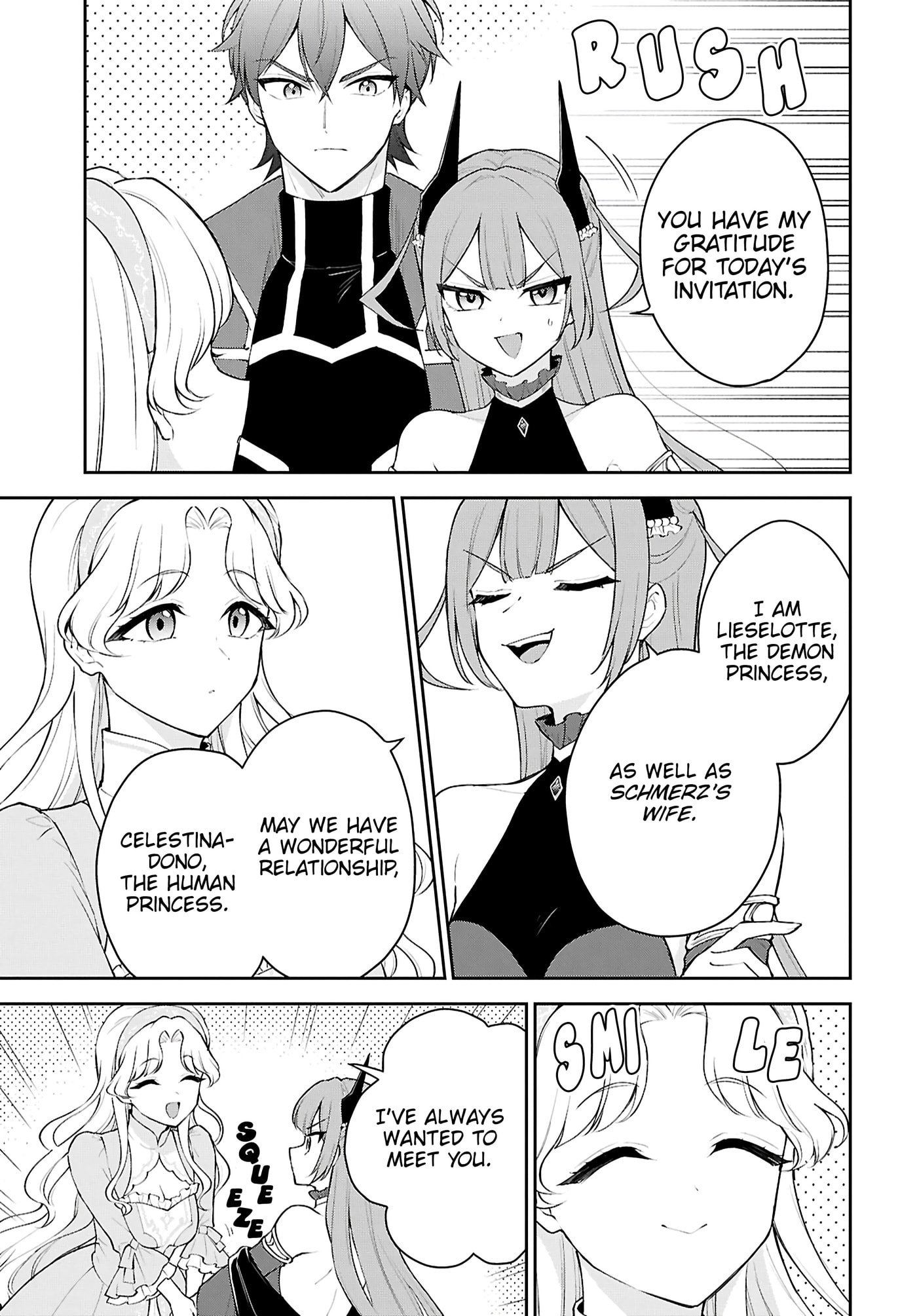 Maou no Musume wa Yuusha to Seiryaku Kekkon shitai Chapter 4 page 14 - 