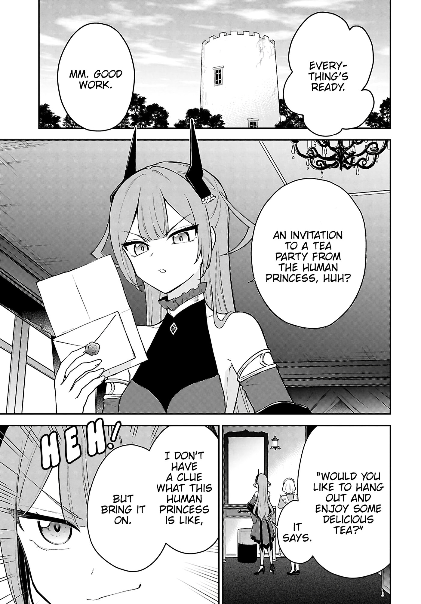 Maou no Musume wa Yuusha to Seiryaku Kekkon shitai Chapter 4 page 6 - 