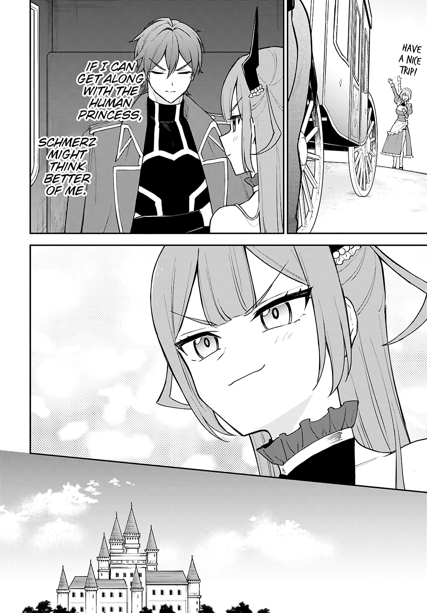 Maou no Musume wa Yuusha to Seiryaku Kekkon shitai Chapter 4 page 9 - 