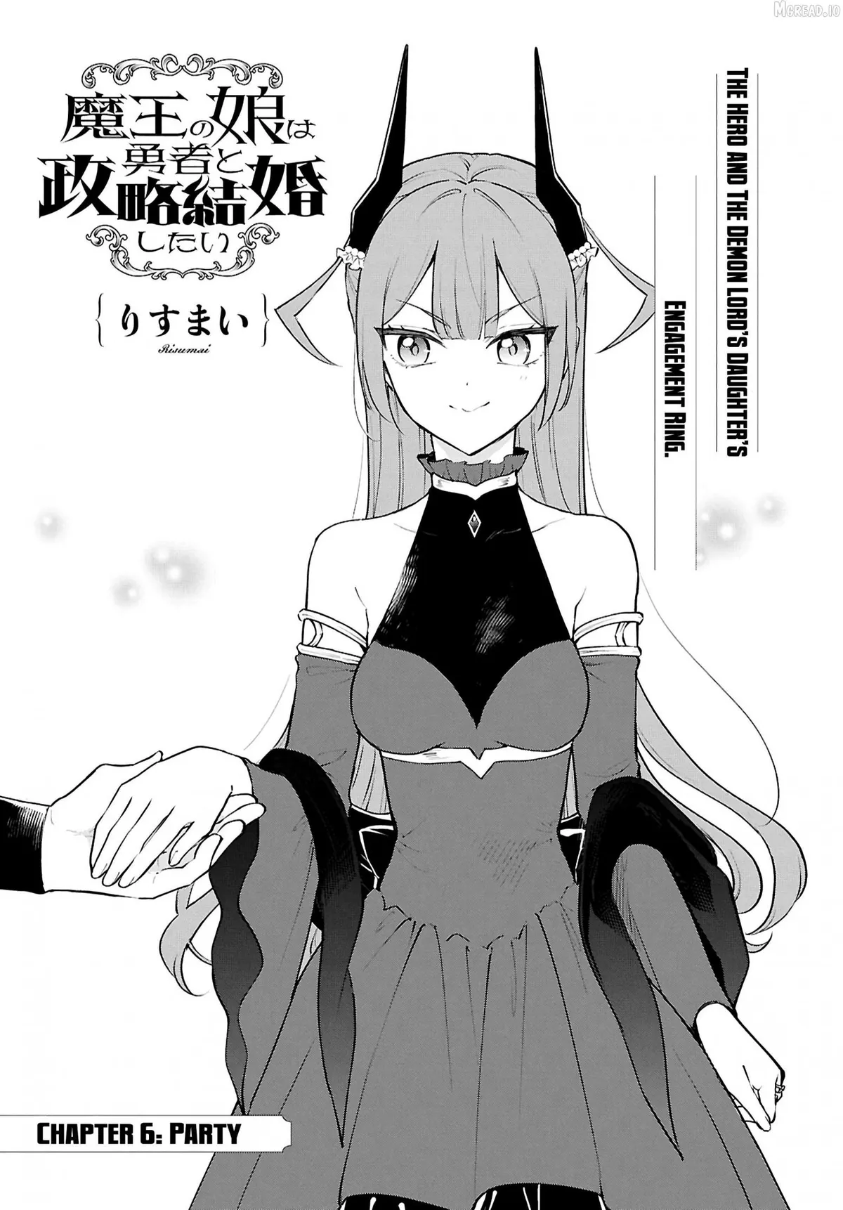 Maou no Musume wa Yuusha to Seiryaku Kekkon shitai Chapter 6 page 2 - 