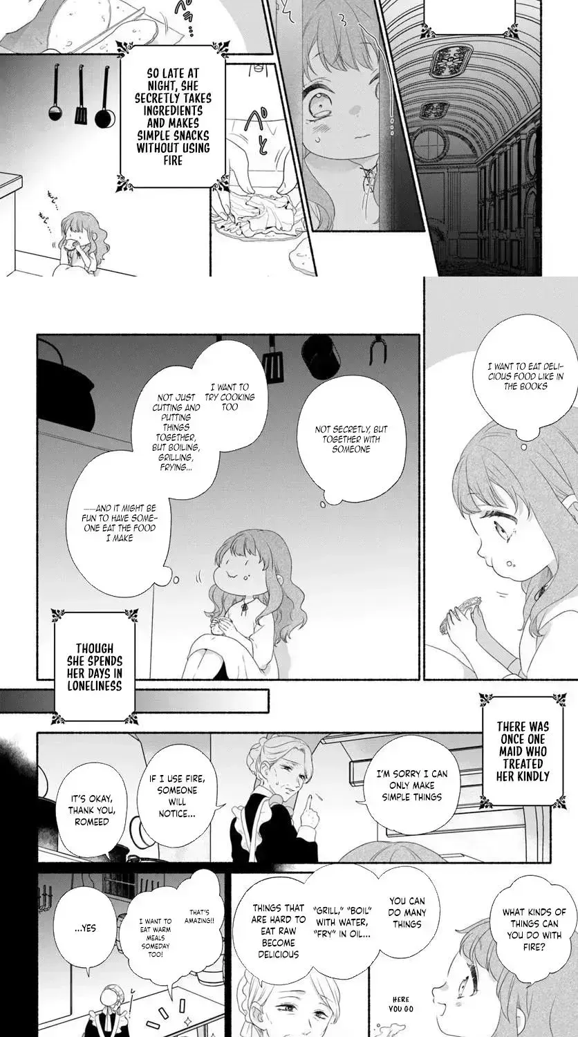 Maou-sama, Oishii Gohan wo Meshi Agare! ~ Tsuihousareta Sue Oujo wa Mazoku no Kuni de Shiawase ni Kurashimasu Chapter 1.4 page 11 - 