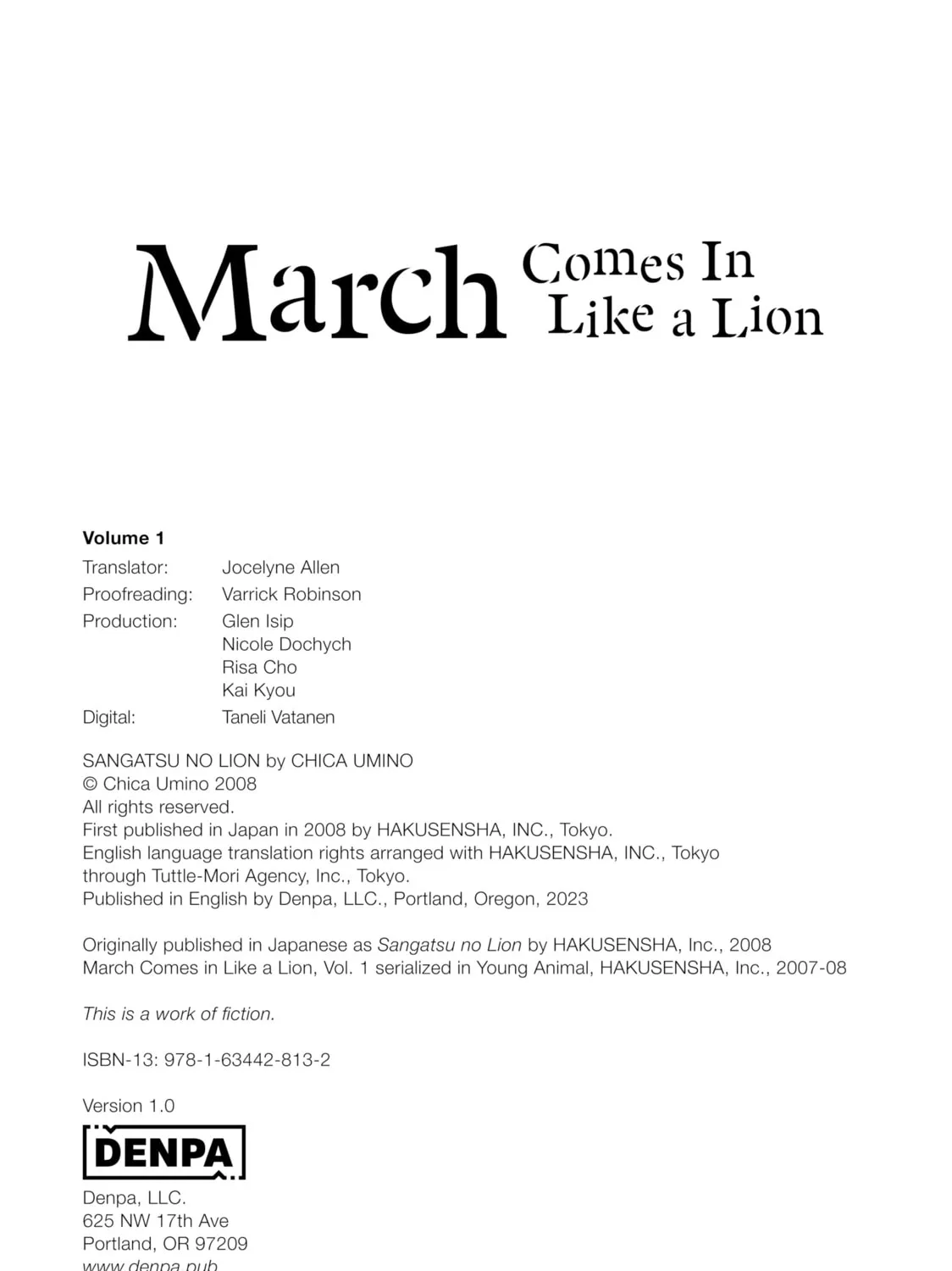 March Comes in Like a Lion Chapter 10 page 37 - 
