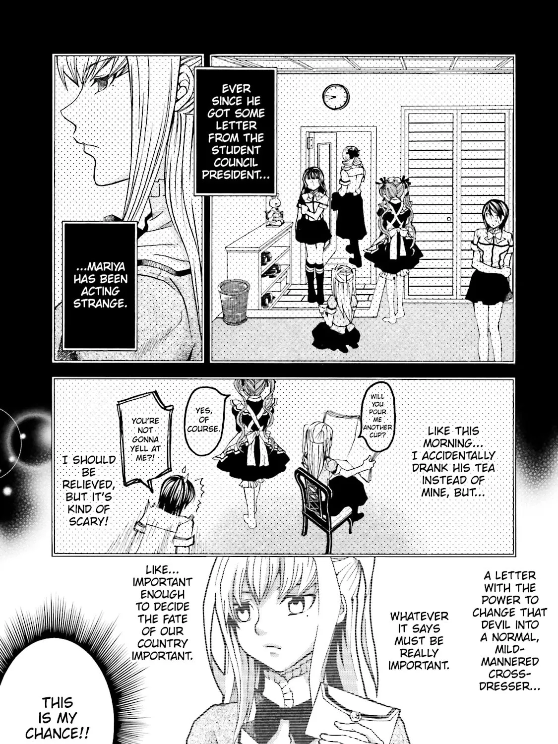 Maria Holic Chapter 20 page 21 - 