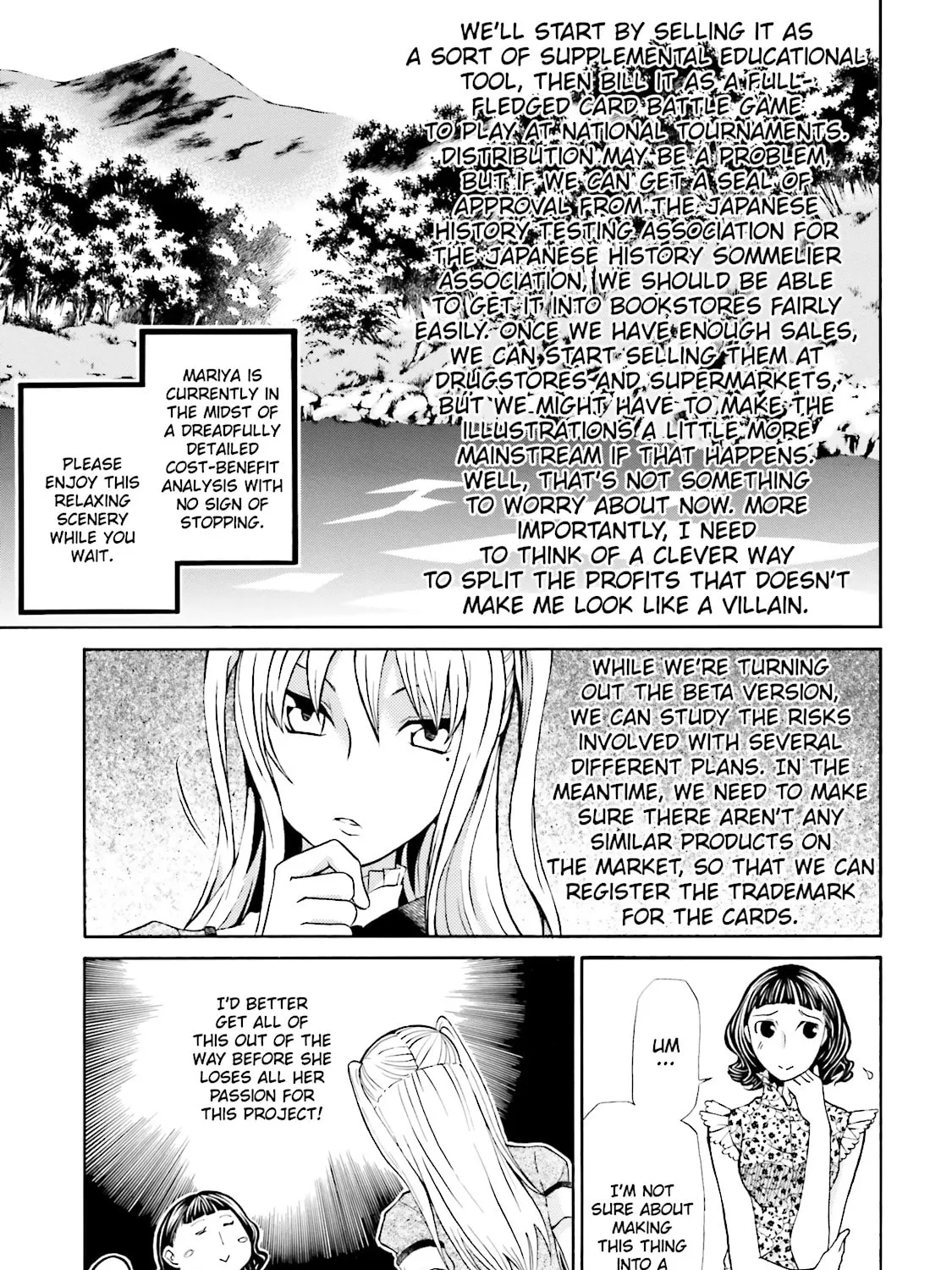 Maria Holic Chapter 30 page 21 - 