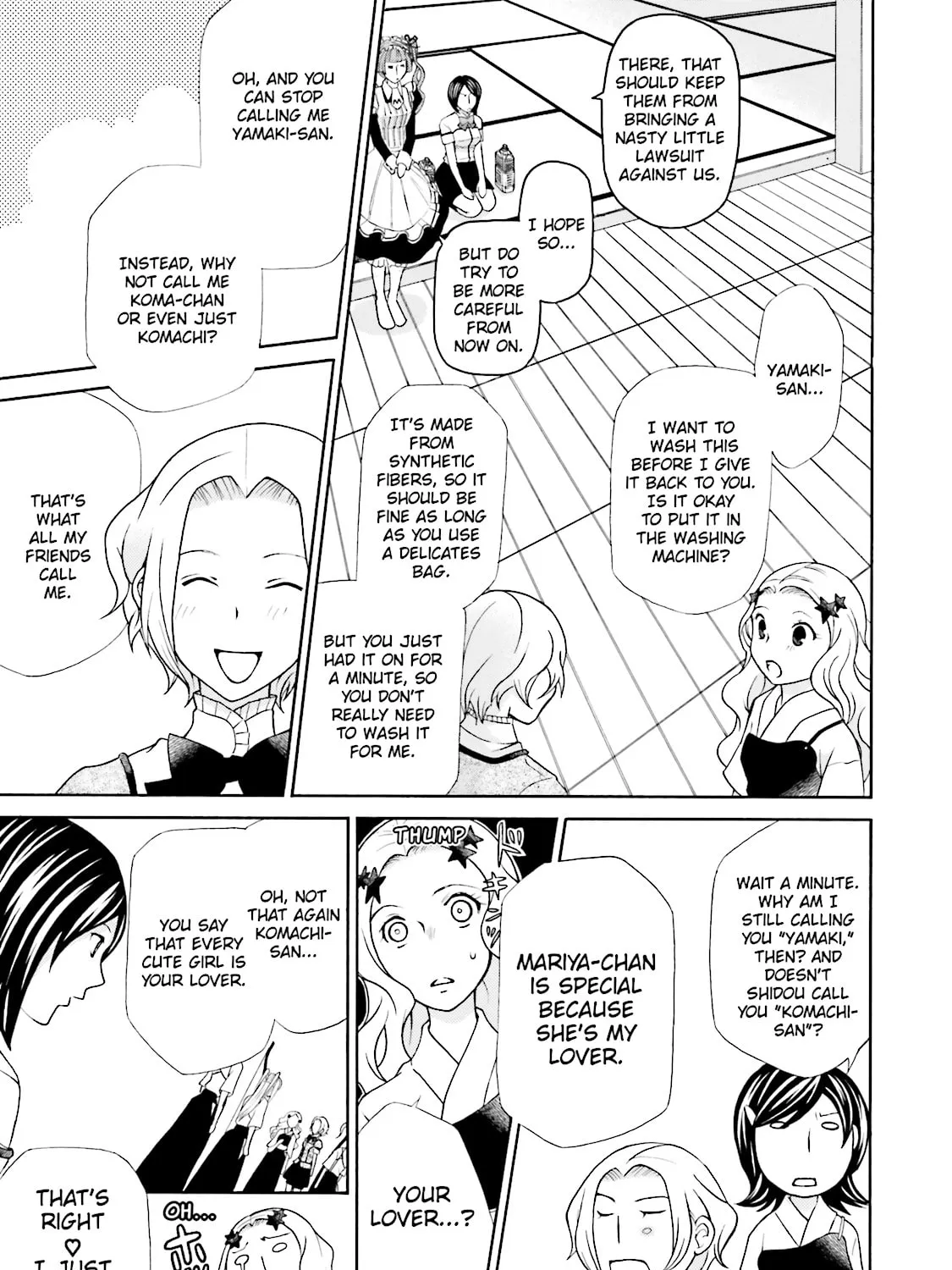 Maria Holic Chapter 35 page 19 - 