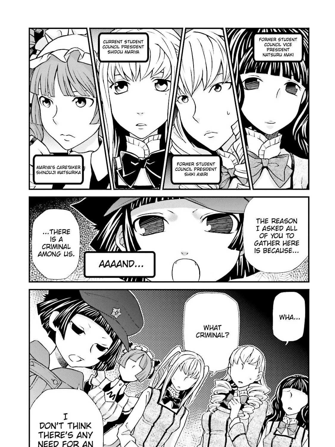 Maria Holic Chapter 63 page 5 - 