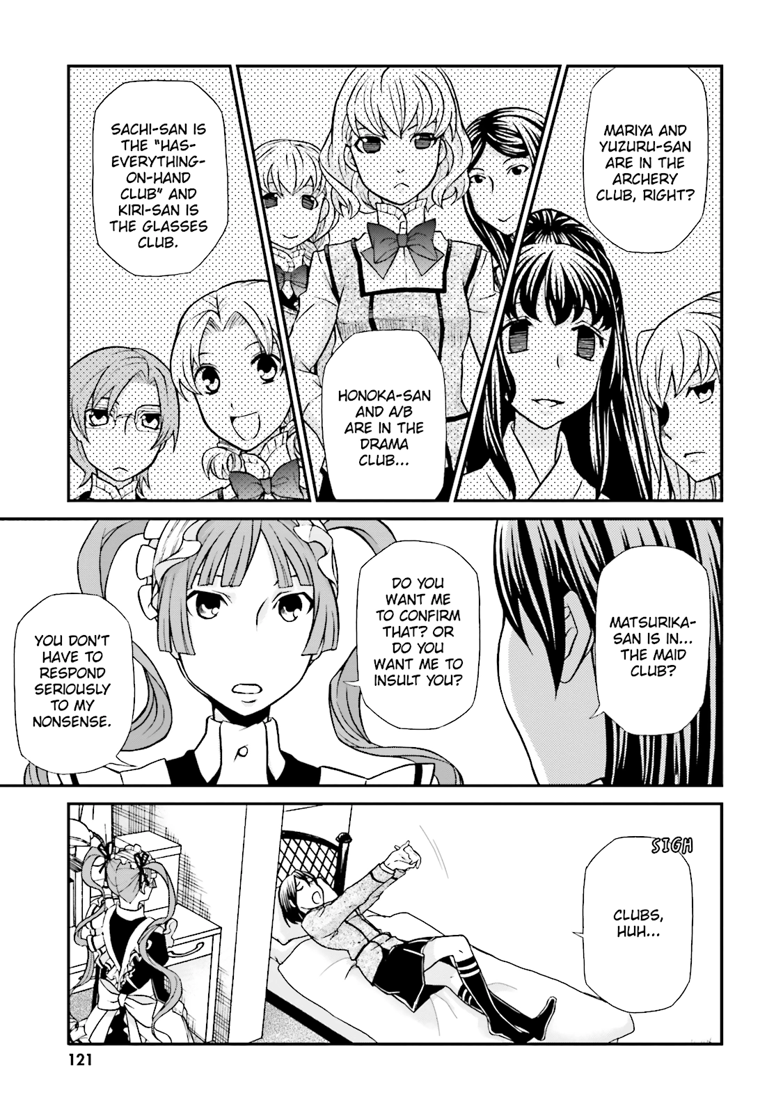 Maria Holic Chapter 67 page 3 - 
