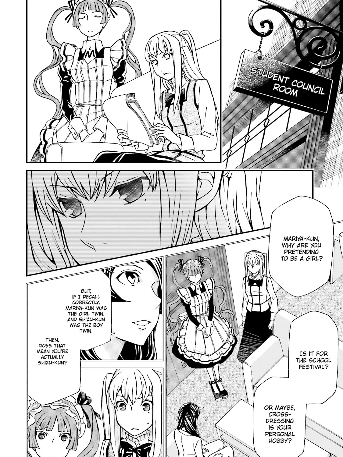 Maria Holic Chapter 73 page 19 - 