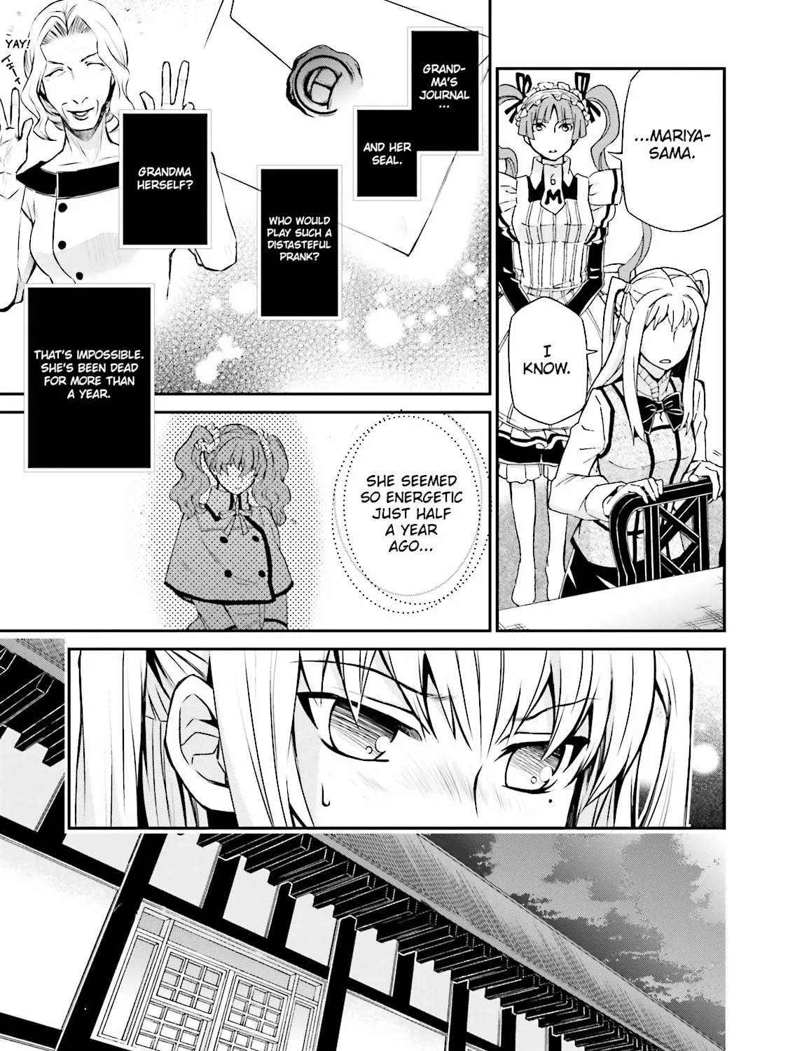 Maria Holic Chapter 84 page 33 - 