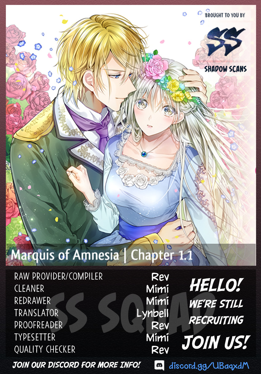 Marquis of Amnesia Chapter 1 page 1 - 