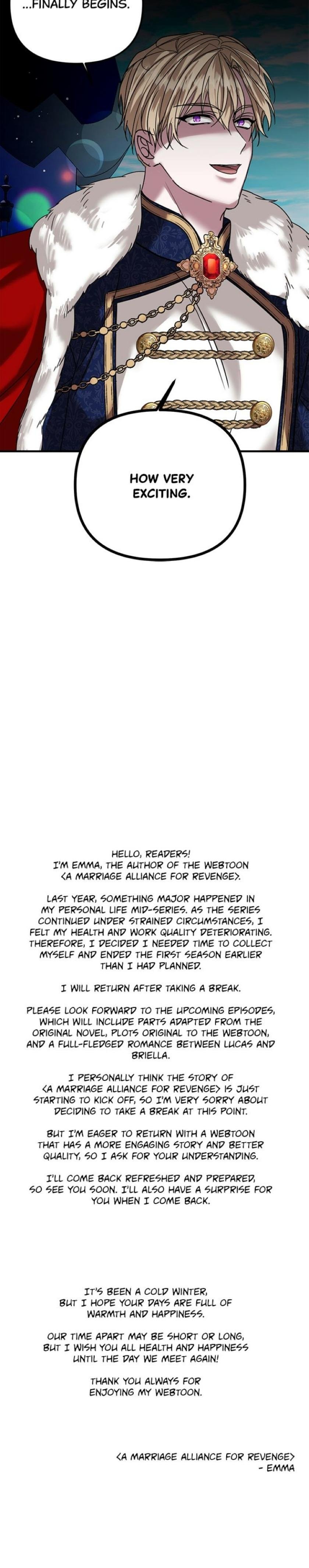 Marriage Alliance for Revenge Chapter 37 page 32 - 
