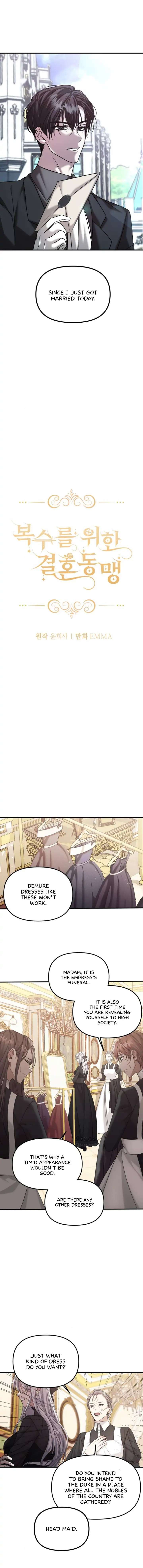 Marriage Alliance for Revenge Chapter 5 page 2 - 