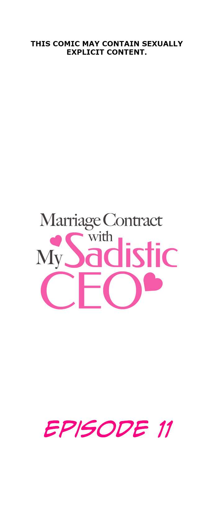 Marriage Contract With My Sadistic CEO Chapter 11 page 2 - 