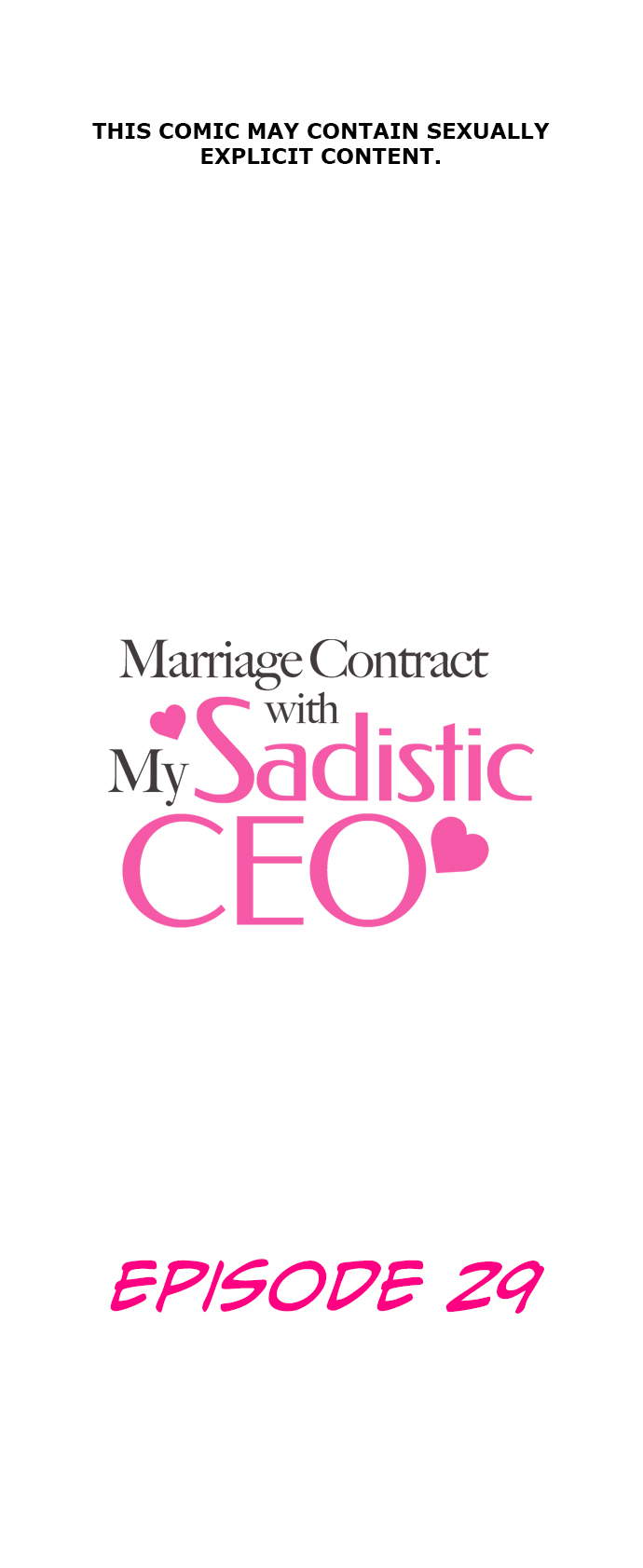 Marriage Contract With My Sadistic CEO Chapter 29 page 2 - 