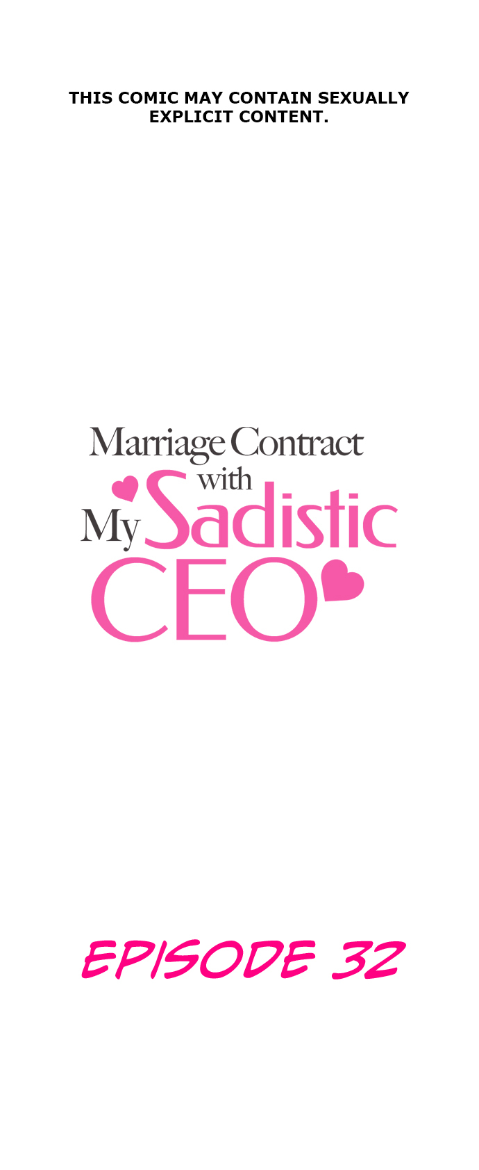 Marriage Contract With My Sadistic CEO Chapter 32 page 2 - 