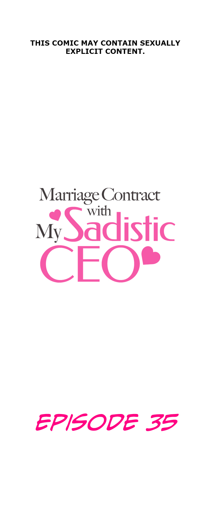 Marriage Contract With My Sadistic CEO Chapter 35 page 2 - 
