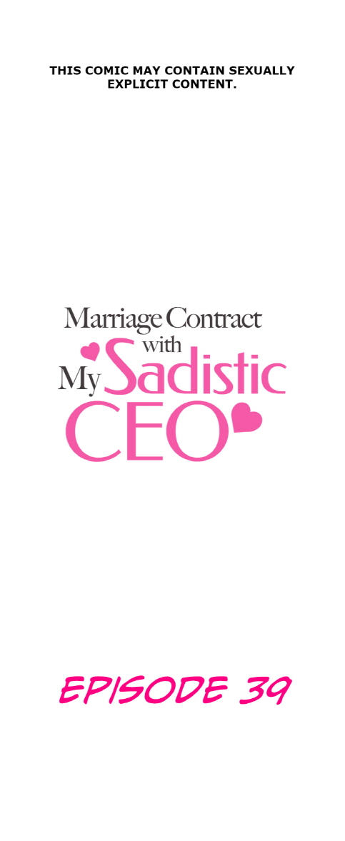 Marriage Contract With My Sadistic CEO Chapter 39 page 2 - 
