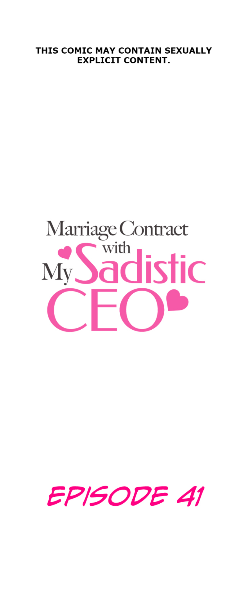 Marriage Contract With My Sadistic CEO Chapter 41 page 2 - 