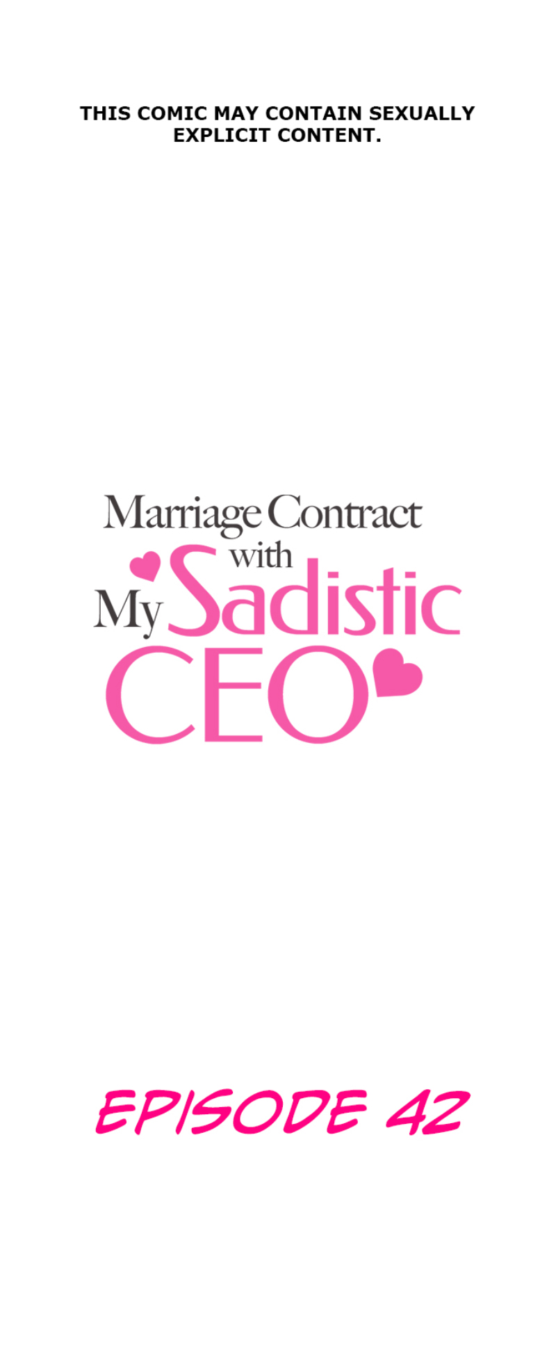 Marriage Contract With My Sadistic CEO Chapter 42 page 2 - 